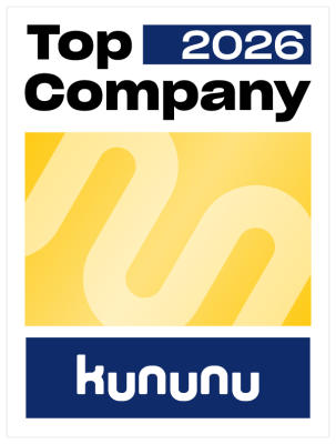Top Company Siegel 2026 von kununu Top Company Siegel 2026 von kununu
